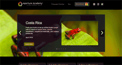 Desktop Screenshot of apertureacademy.com